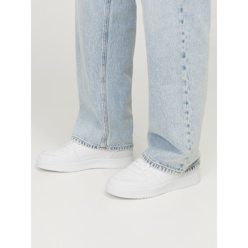 Jack & Jones Ealing Synthetic Men's White Silver Sneakers