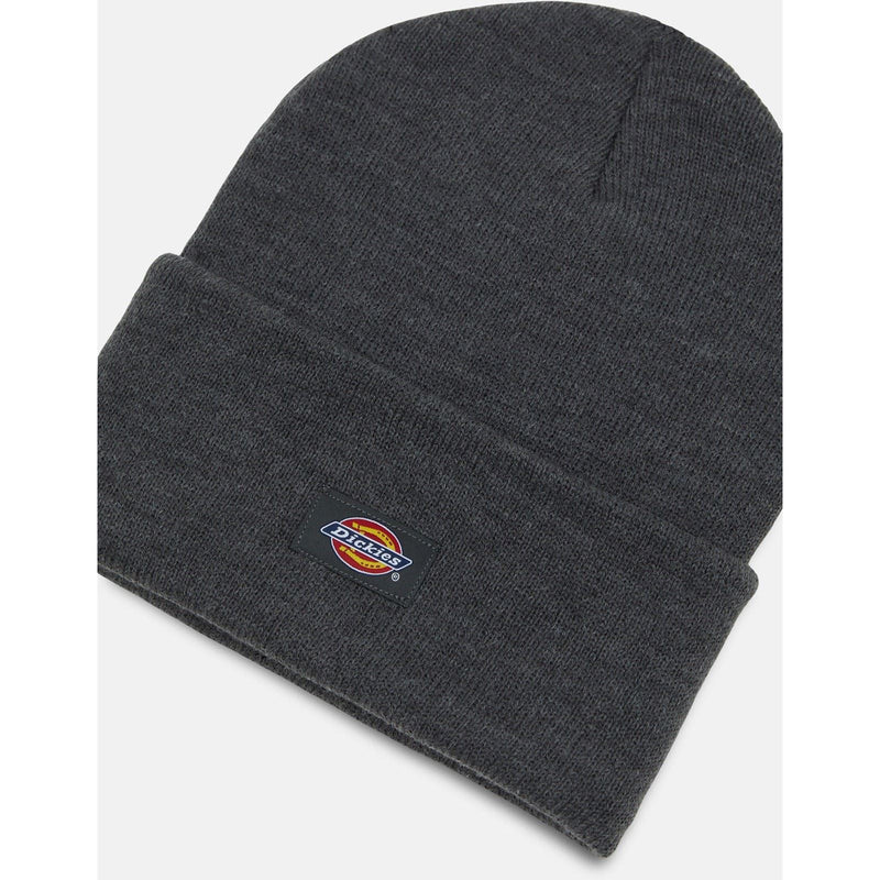 Dickies Acrylic Cuffed Unisex Adults Grey Beanie Hat