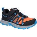 Hi-Tec SCRAPPY LOW WP JR Synthetic Black/Blue Danube/Flame Hiking Boots