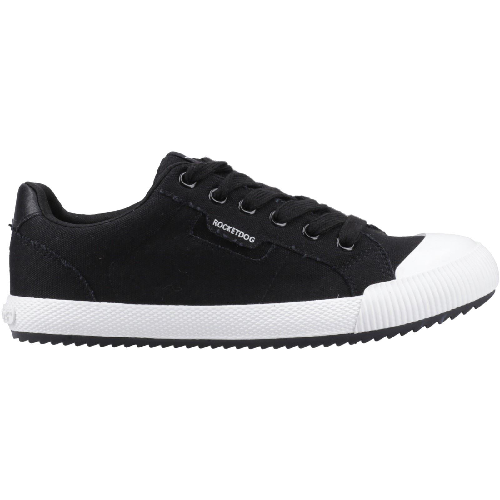 Rocket Dog Cheery Low Cotton Women's Black Sneakers