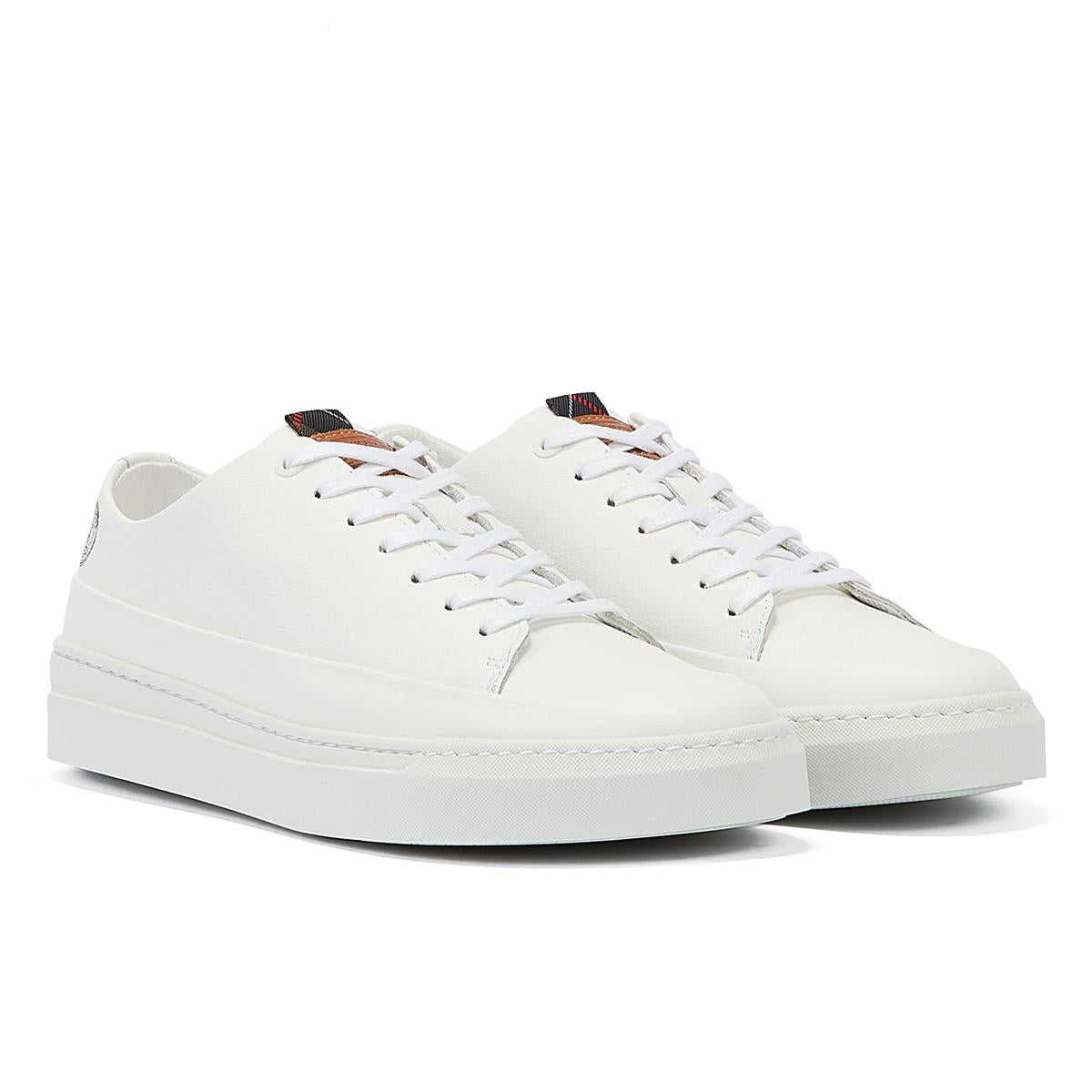 Barbour Lago Men's White Sneakers