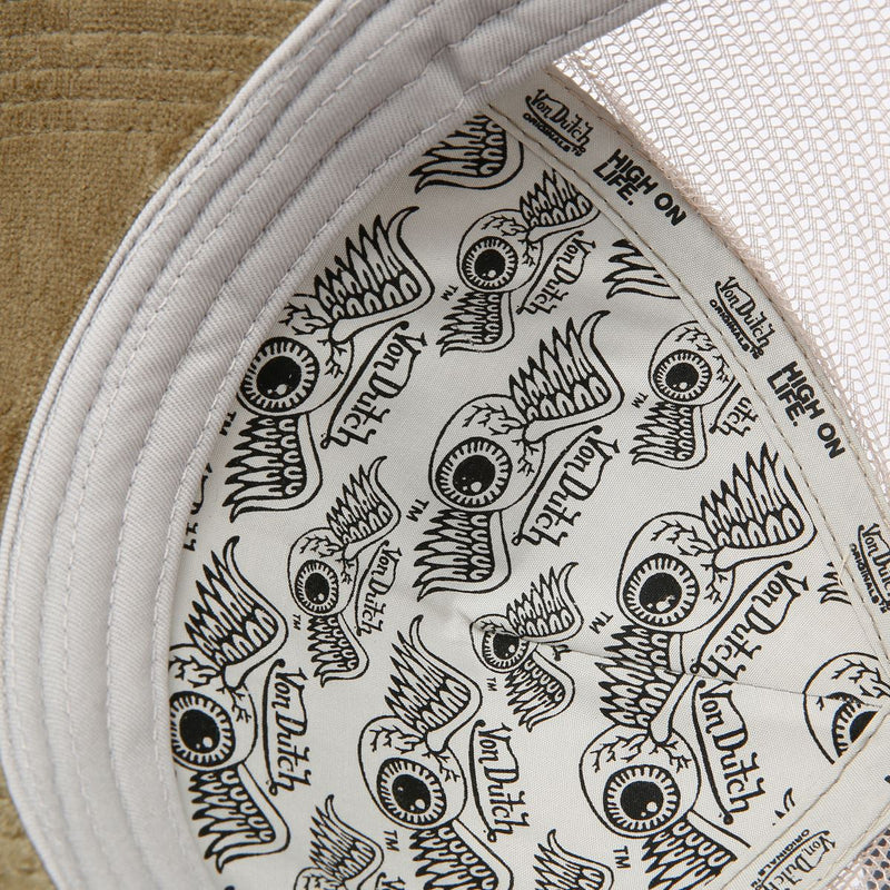 Von Dutch Trucker Kent Cotton Khaki / Sand Caps