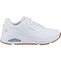 Skechers Workwear Work Relaxed Fit: Uno SR - Sutal Men's White Safety Sneakers