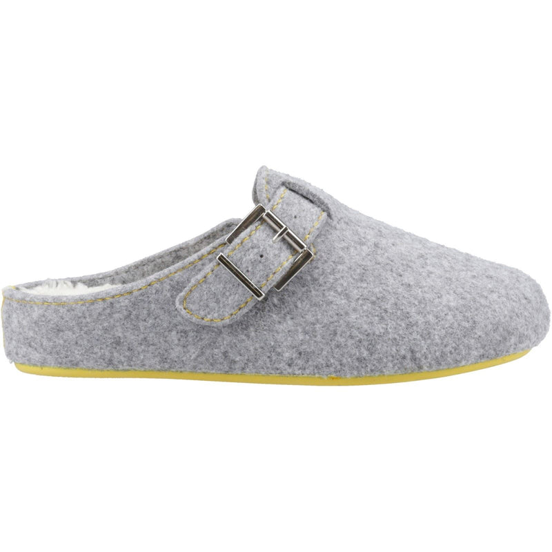 Hush Puppies Good 90% Recycled RPET Synthetic Women's Grey Slippers