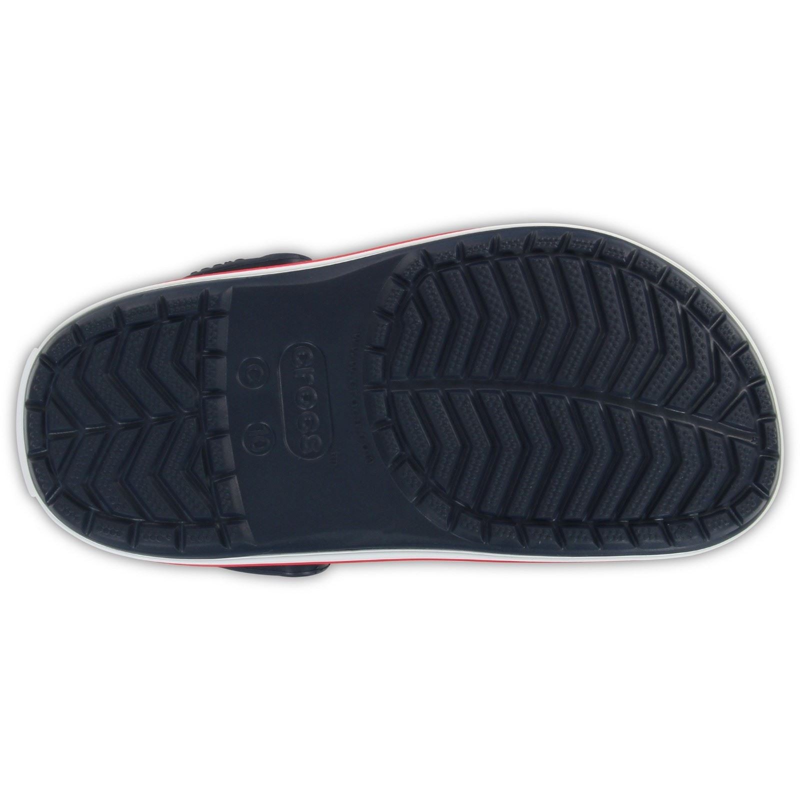 Crocs Crocband Synthetic Navy / Red Loafers