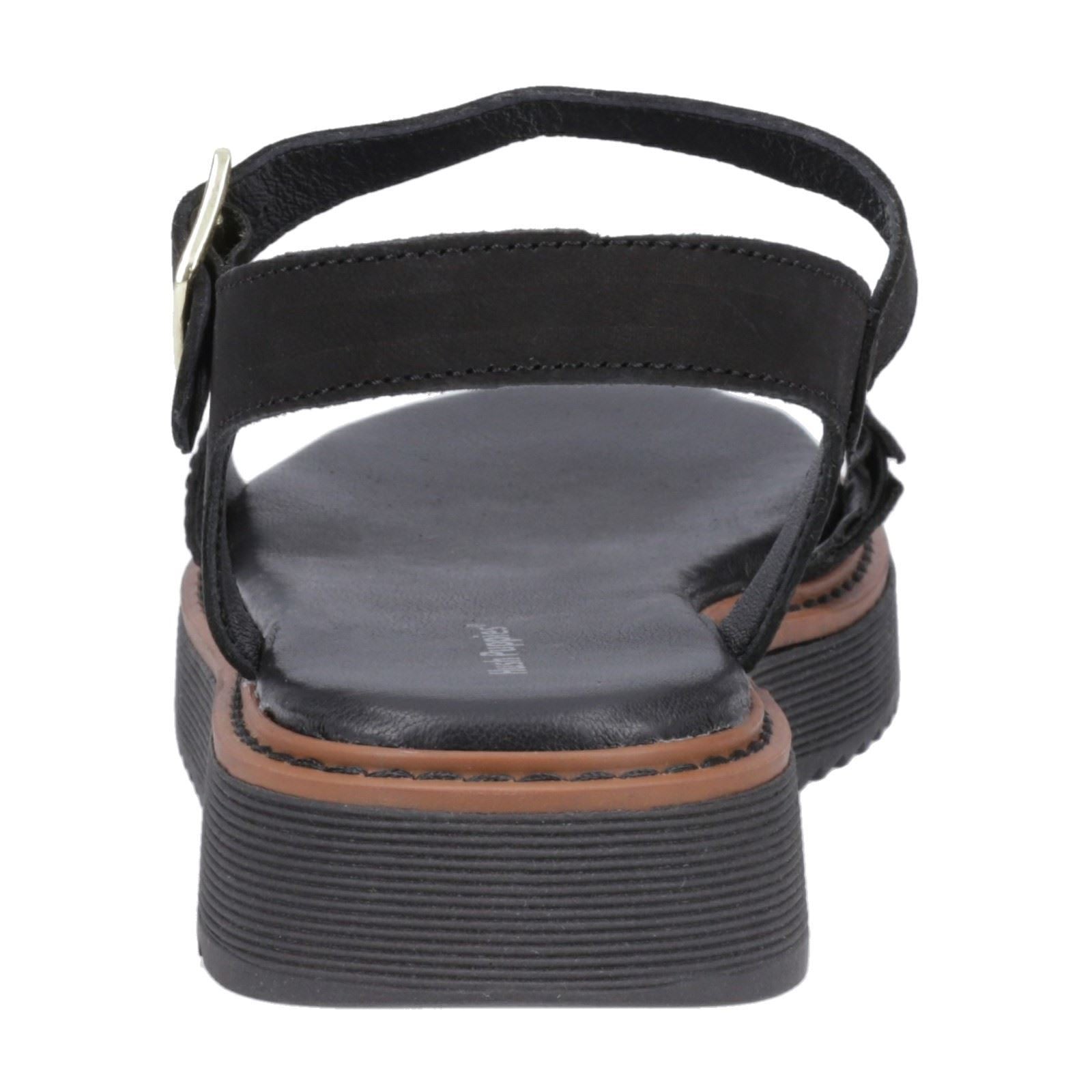 Hush Puppies Cassie Nubuck Women's Black Sandals