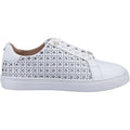 Dune Ease Leather Women's White Sneakers