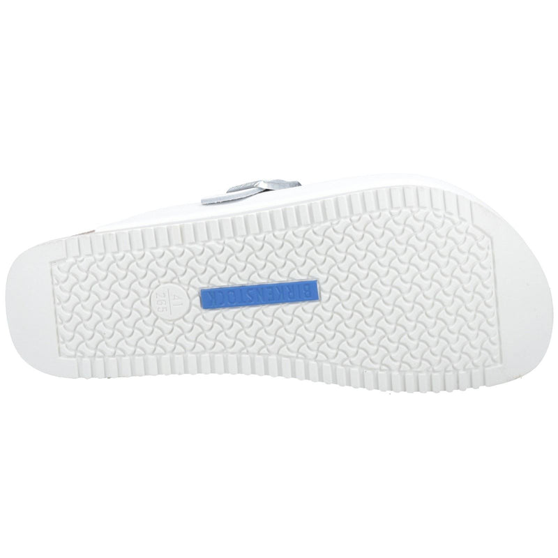 Birkenstock Boston Leather Men's White Clogs