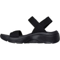 Skechers Go Walk Arch Fit 2.0 Textile Women's Black Sandals