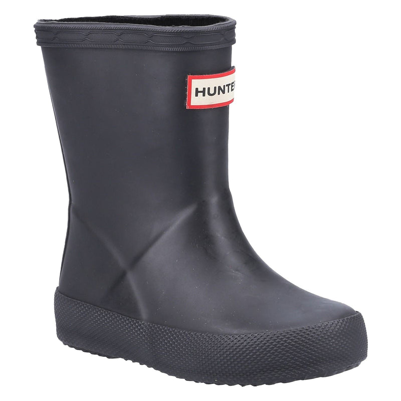 Hunter Kids First Boot Rubber Black Wellington Boots