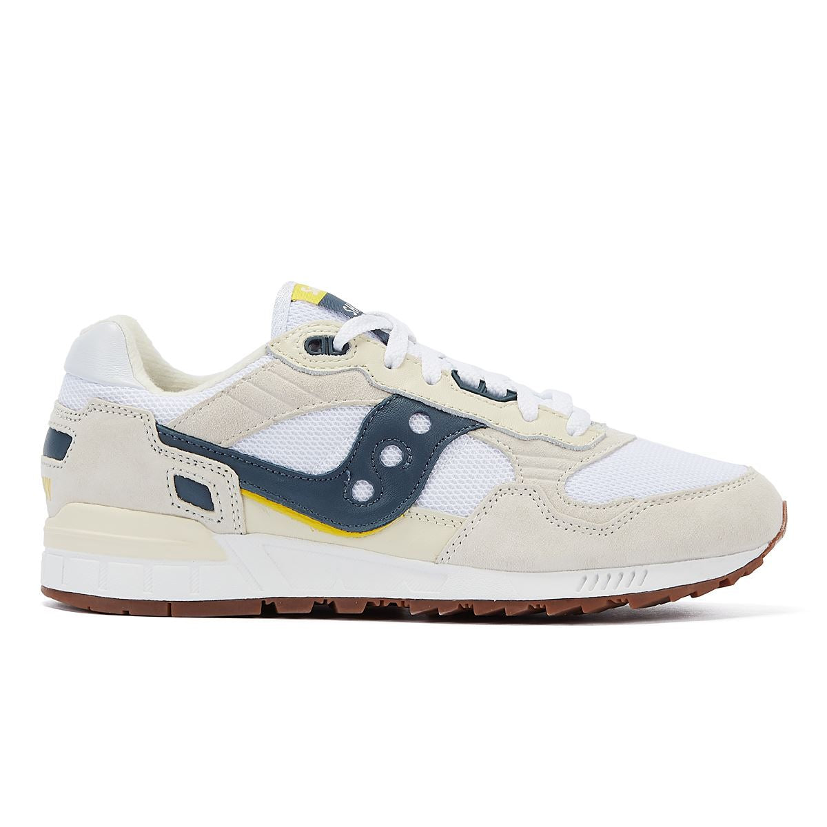 Saucony Shadow 5000 White/Blue Sneakers