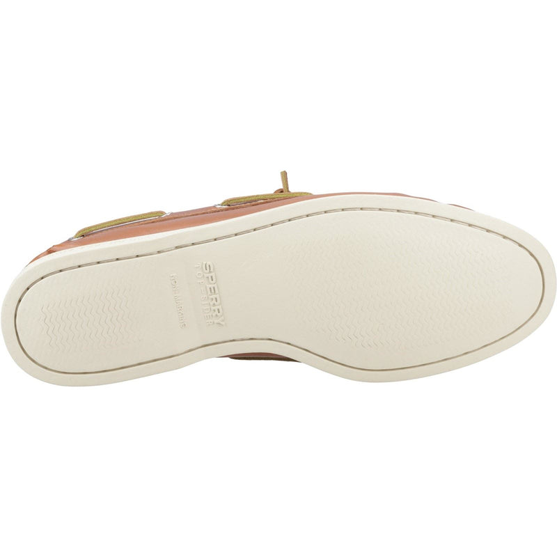 Sperry Authentic 2 Eye Leather Men's Tan Boat Shoes