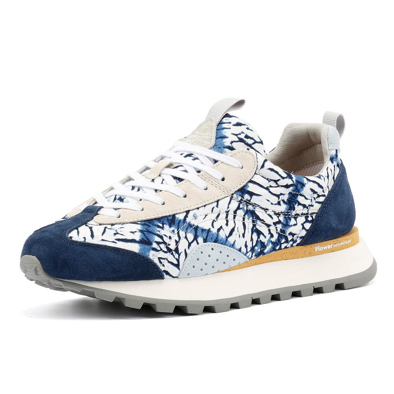 Flower Mountain New Asuka Blue Tie Dye Sneakers