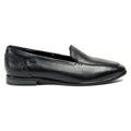 Pod Penny Leather Women's Black Loafers