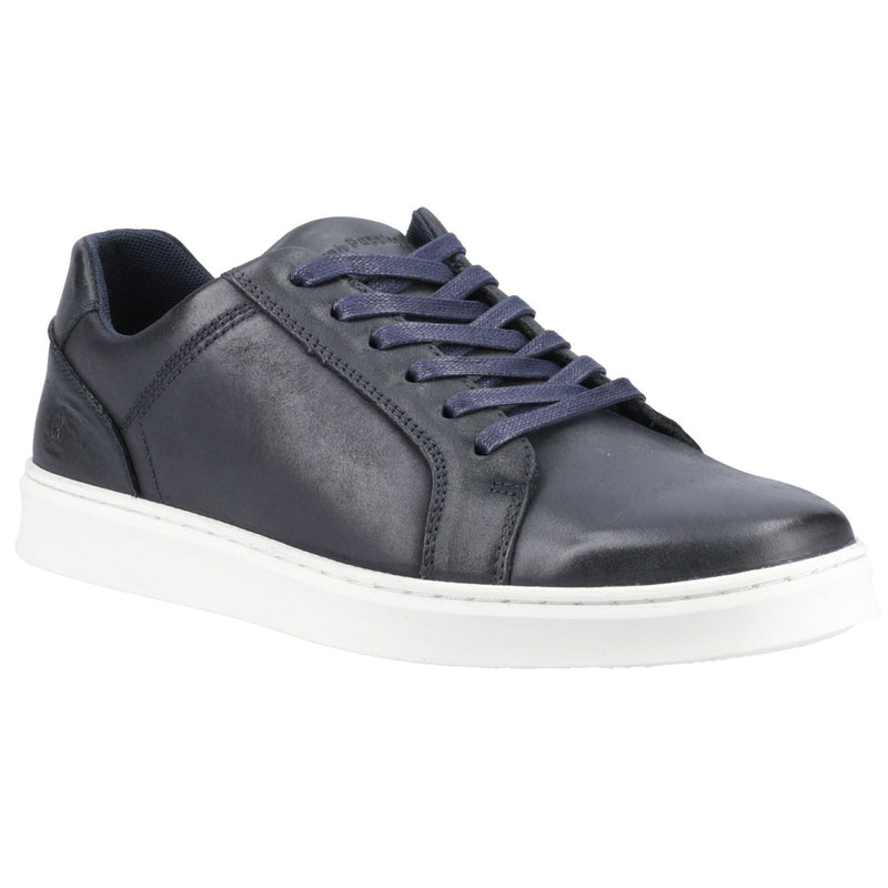 Hush Puppies Madden Leather Men's Navy Sneakers