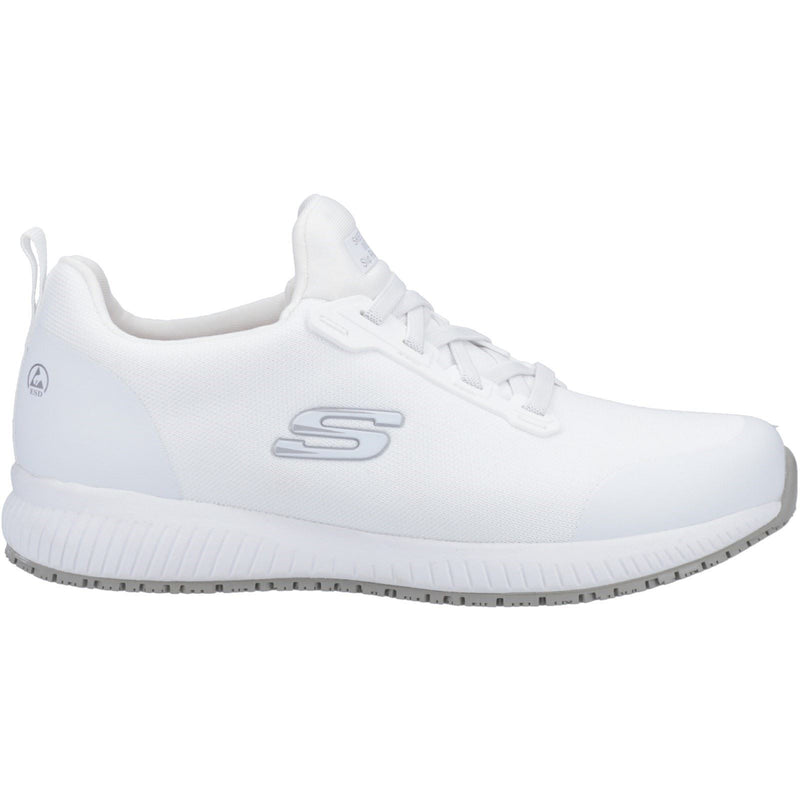 Skechers Workwear Squad SR Myton Textile Men's White Safety Sneakers