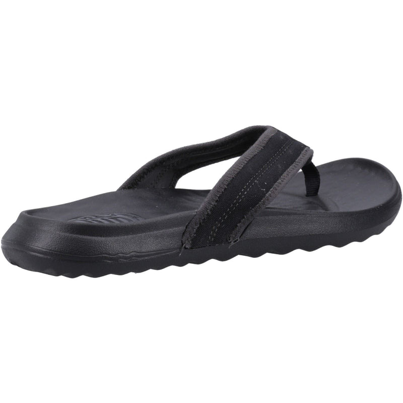 HEYDUDE Myers Flip Sport Mode Synthetic Men's Black Sandals
