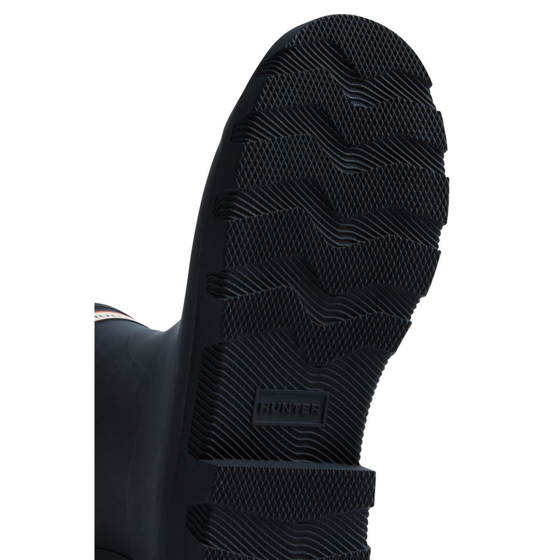 Hunter Downpour Short Boot Rubber Women's Hunter Navy Wellington Boots