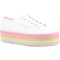 Superga 2790 Multicolor Rope 100% Cotton Women's White/Candy Multicolour Sneakers