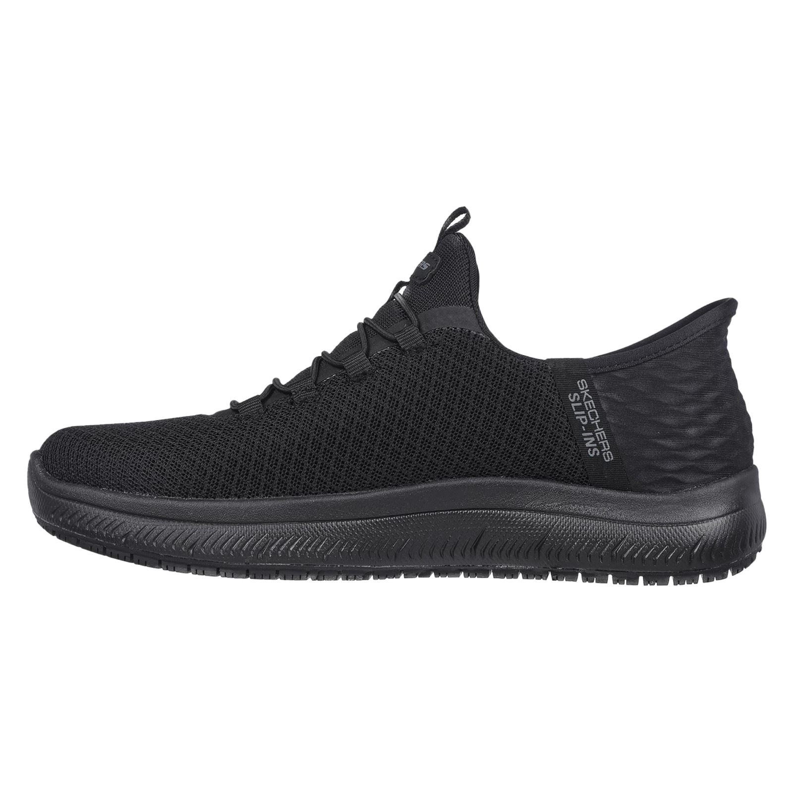 Skechers Workwear Summits SR - Enslee Textile Women's Black Safety Sneakers