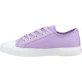 Hush Puppies Freya Canvas Textile Women's Lilac Trainers