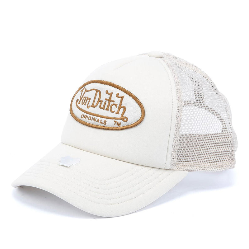 Von Dutch Trucker Tampa Cotton Beige Caps