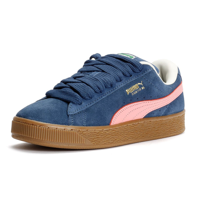 Puma Suede XL Suede Blue/Pink Sneakers