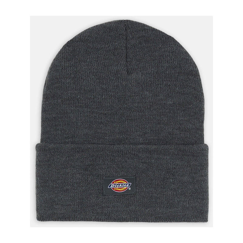 Dickies Acrylic Cuffed Unisex Adults Grey Beanie Hat