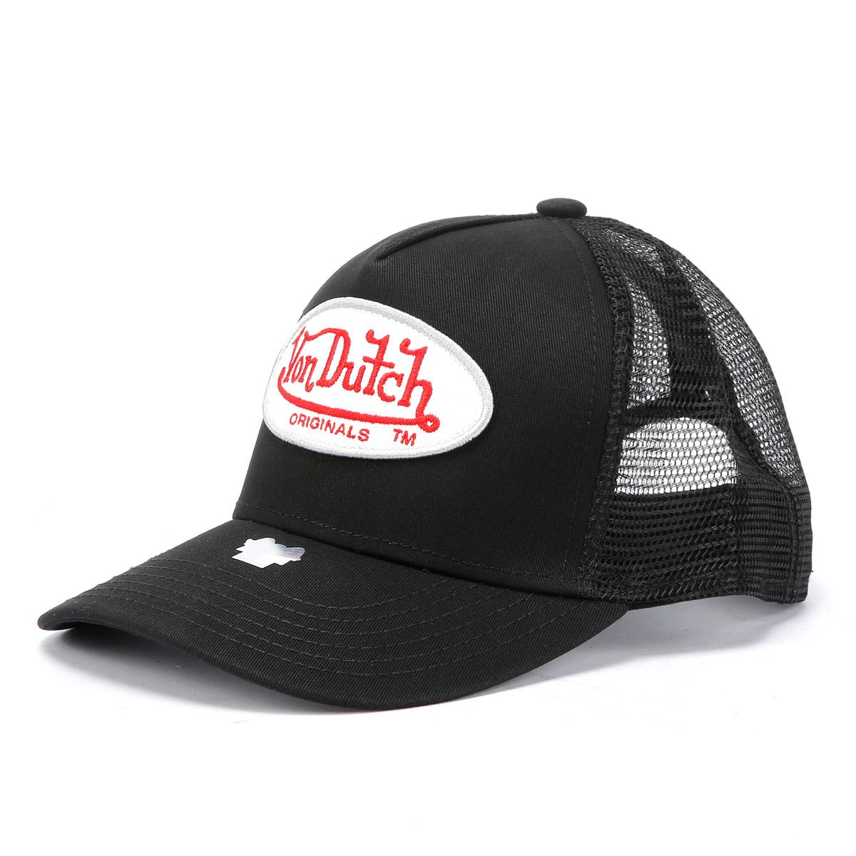 Von Dutch Trucker Cotton Black Caps