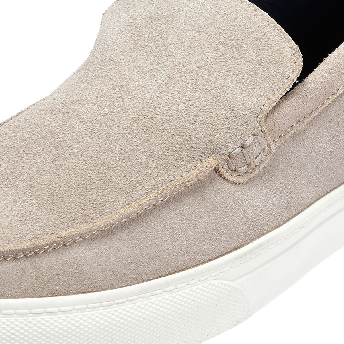 Ben Sherman Almer Suede Men's Stone Loafers