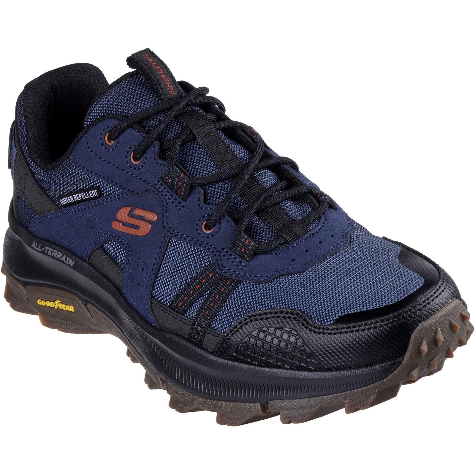 Skechers Equalizer 5.0 Trail Leather Men's Navy/Black Hiking Boots