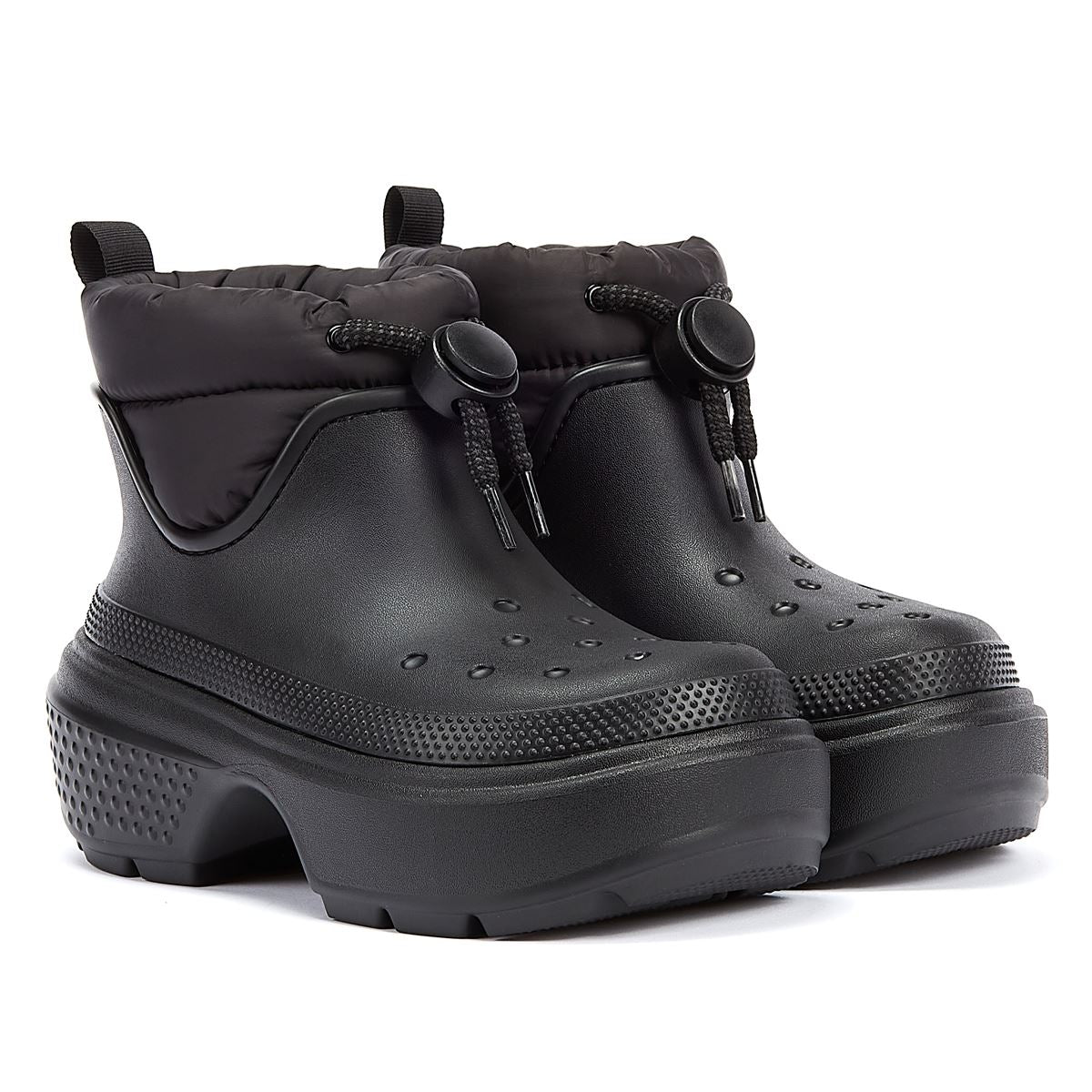 Crocs Stomp Puff Boot Women's Black Boots