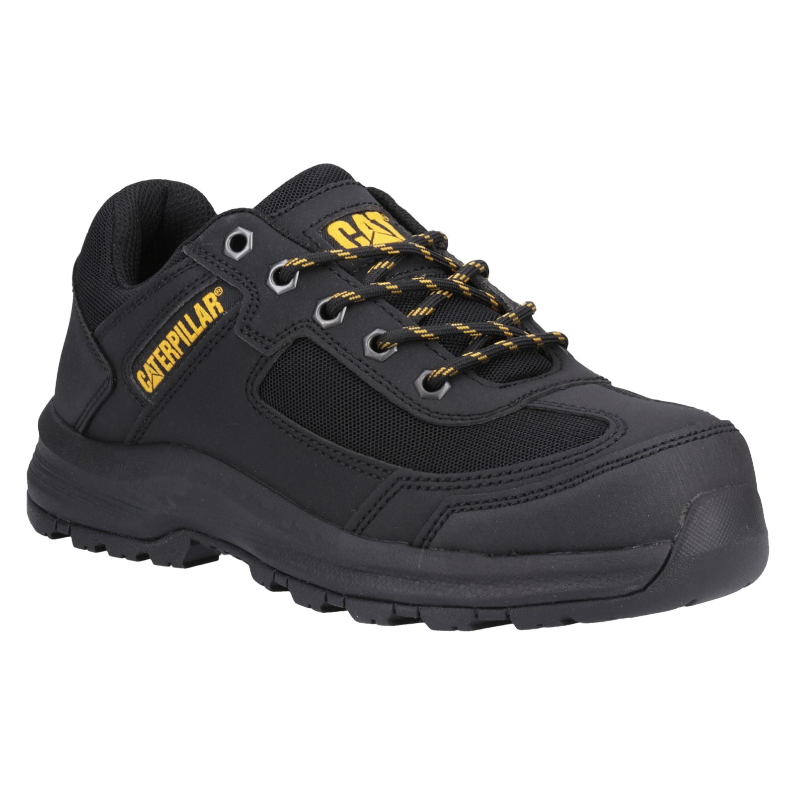 Caterpillar Elmore Low Synthetic Black Safety Sneakers