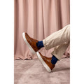 Hush Puppies Wyatt Leather Men's Tan Trainers