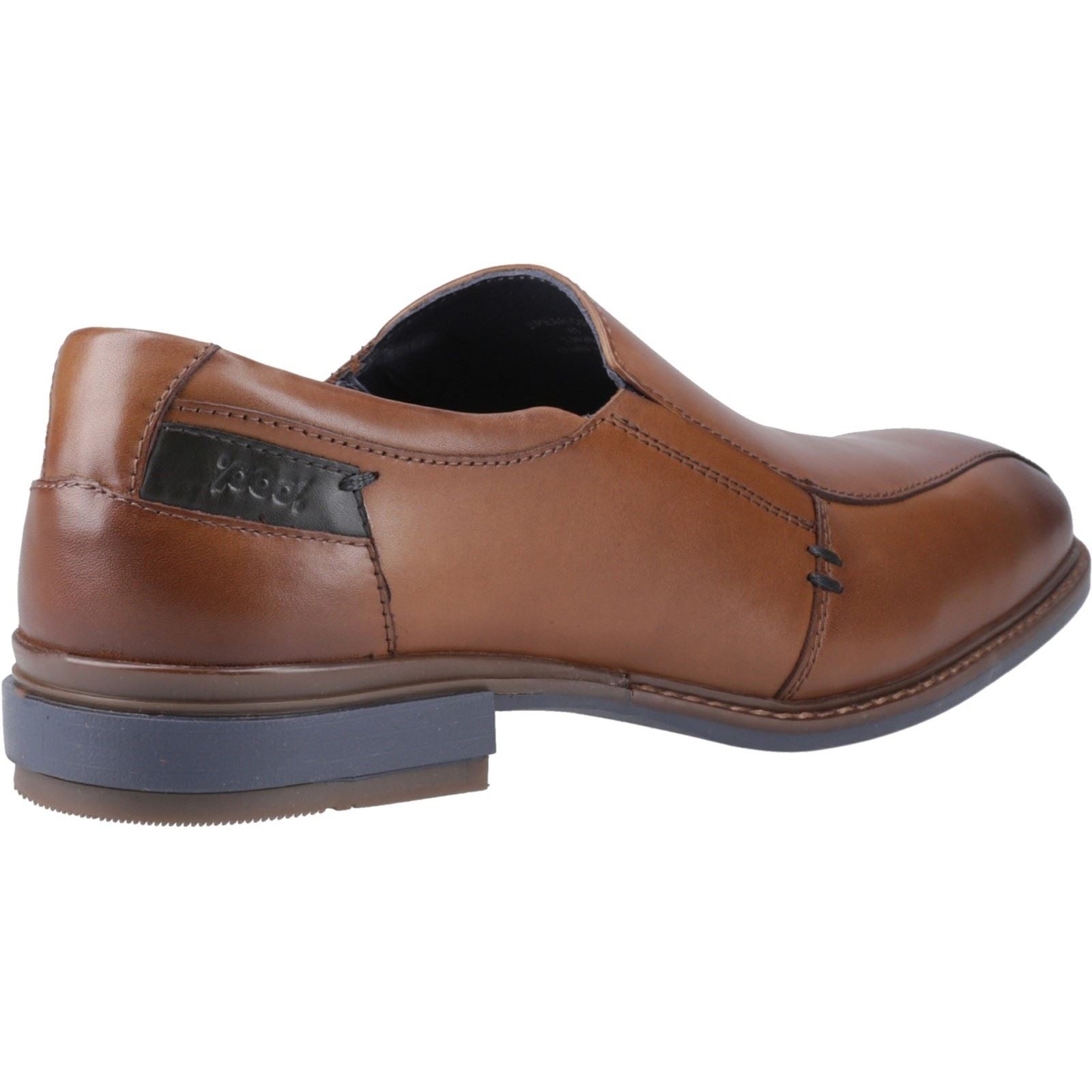 Pod Spear Leather Men's Cognac Slip-On Shoes