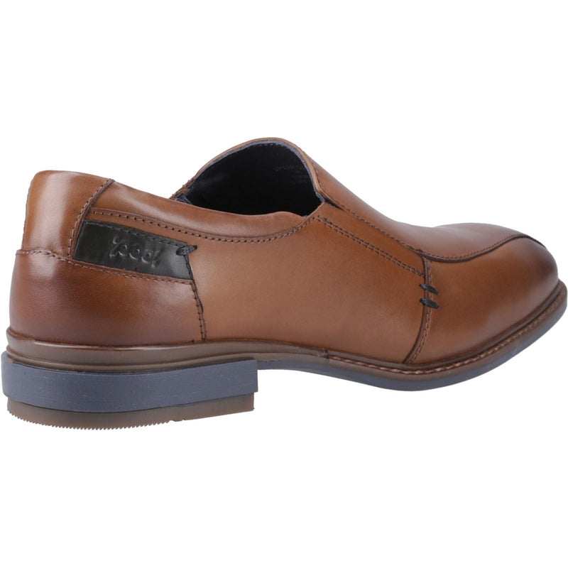 Pod Spear Leather Men's Cognac Slip-On Shoes