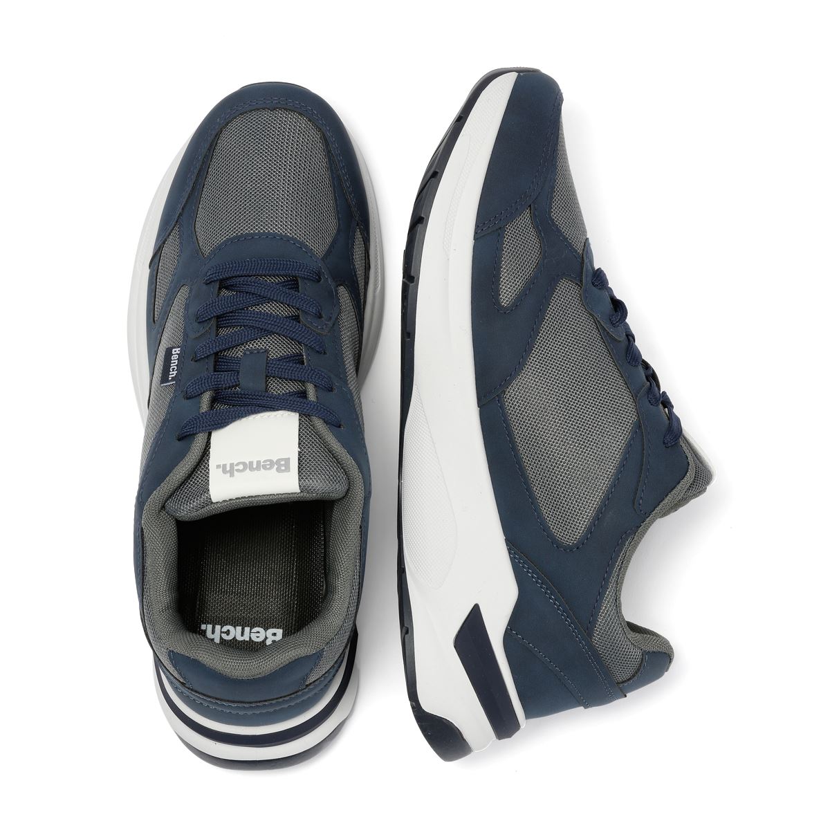 Bench Derker Men's Navy/Gray Sneakers