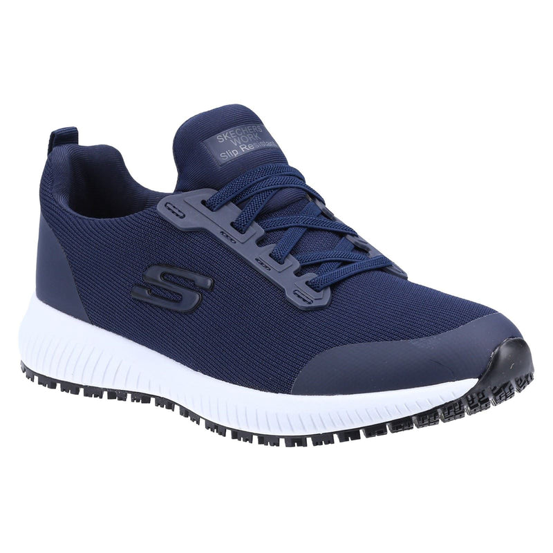 Skechers Workwear Squad SR Textile Women's Navy Safety Sneakers