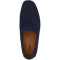 Dune Bradlay Suede Men's Blue Moccasins Shoes