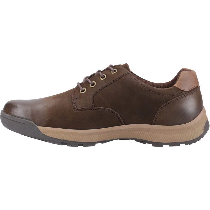 Hush Puppies Vinson Leather Men's Brown Lace-Up Shoes