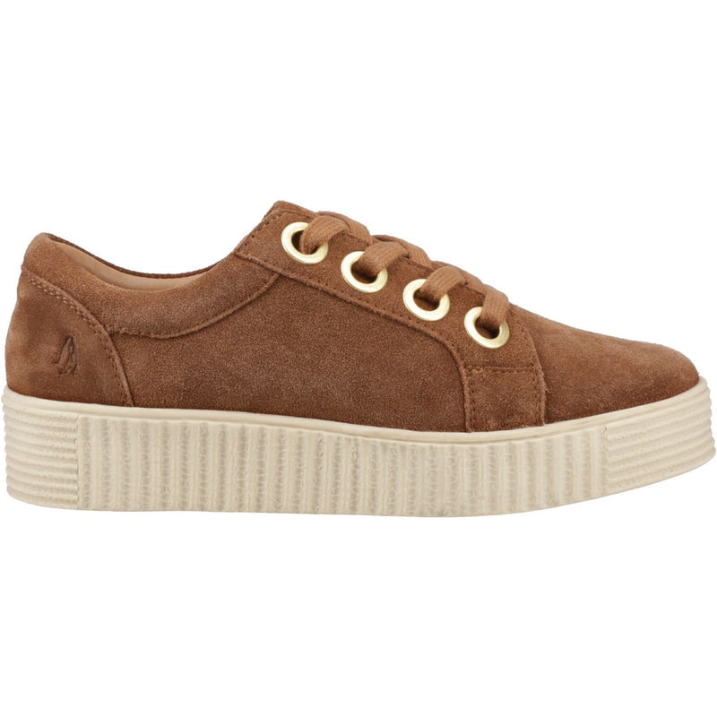 Hush Puppies Tamsin Suede Women's Tan Sneakers