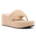 FitFlop Platfforms Wedge Women's Classic Beige Sandals
