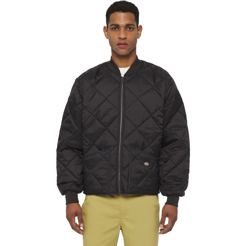 Dickies Diamond Men's Black Quilted Jacket