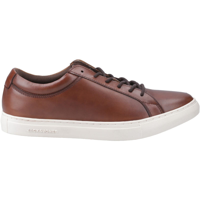 Jack & Jones Galaxy Leather Men's Cognac Sneakers