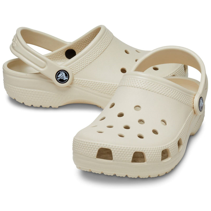 Crocs Toddler Classic Croslite Rubber Bone Loafers