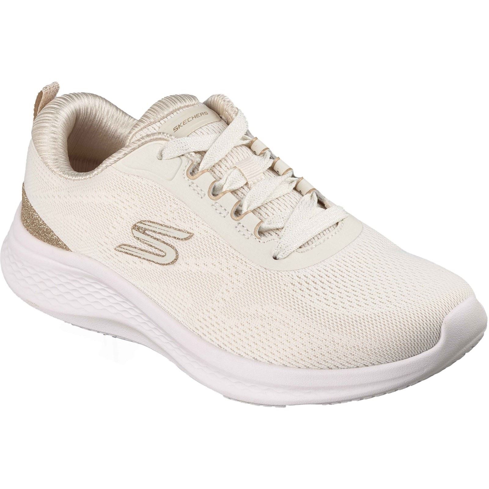 Skechers Skech-Lite Pro 2.0 Polyester Women's Natural/Gold Sneakers