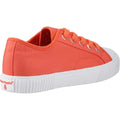 Hush Puppies Freya Canvas Textile Women's Orange Trainers