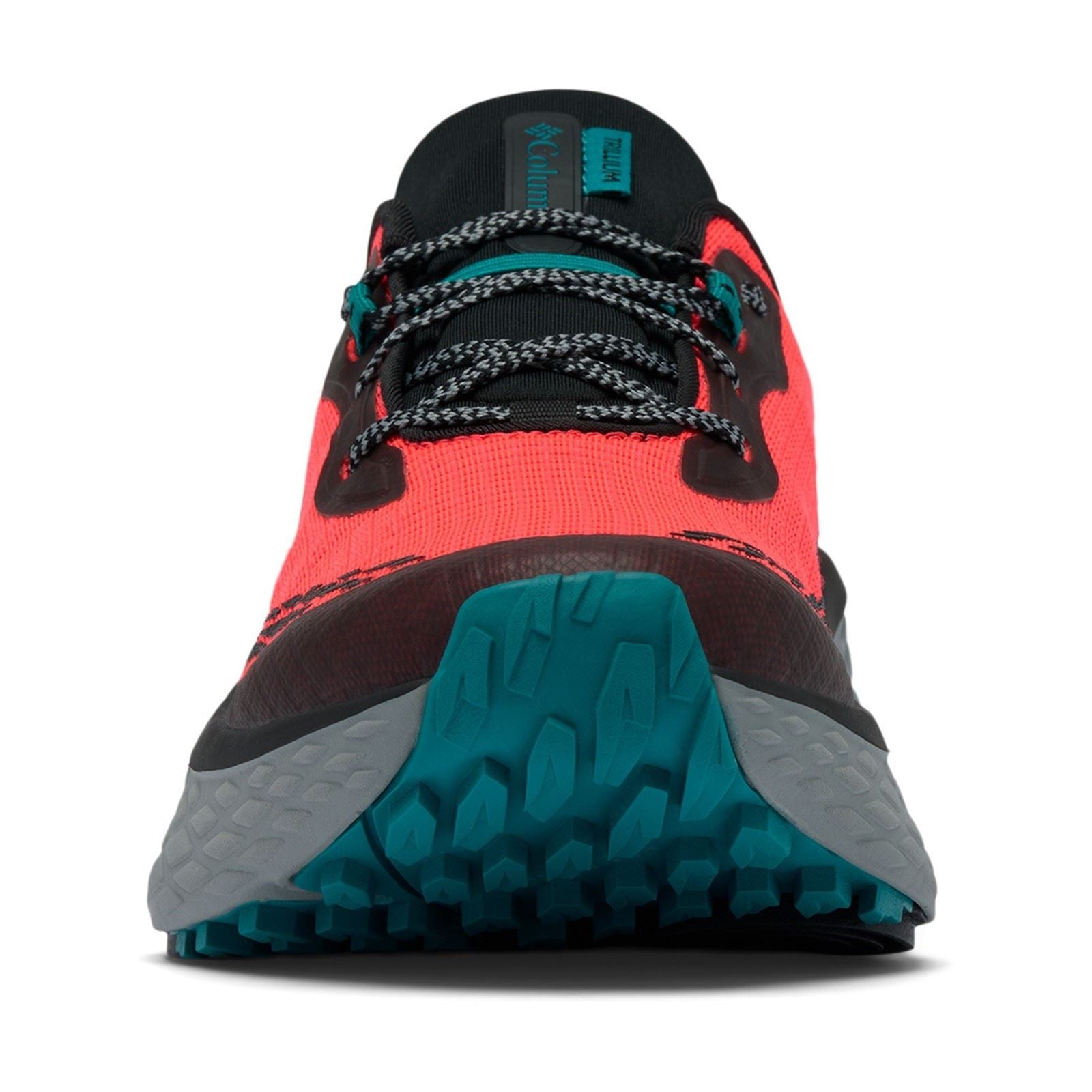 Columbia Konos Trillium Polyester Men's Neon Sunrise/Teal Chloride Sneakers
