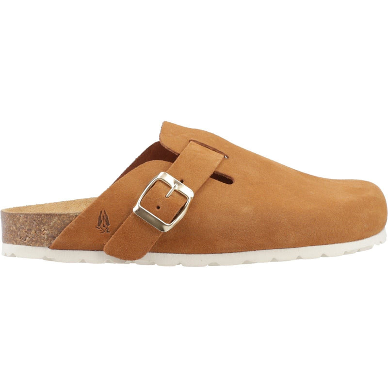 Hush Puppies Bailey Suede Women's Tan Clogs