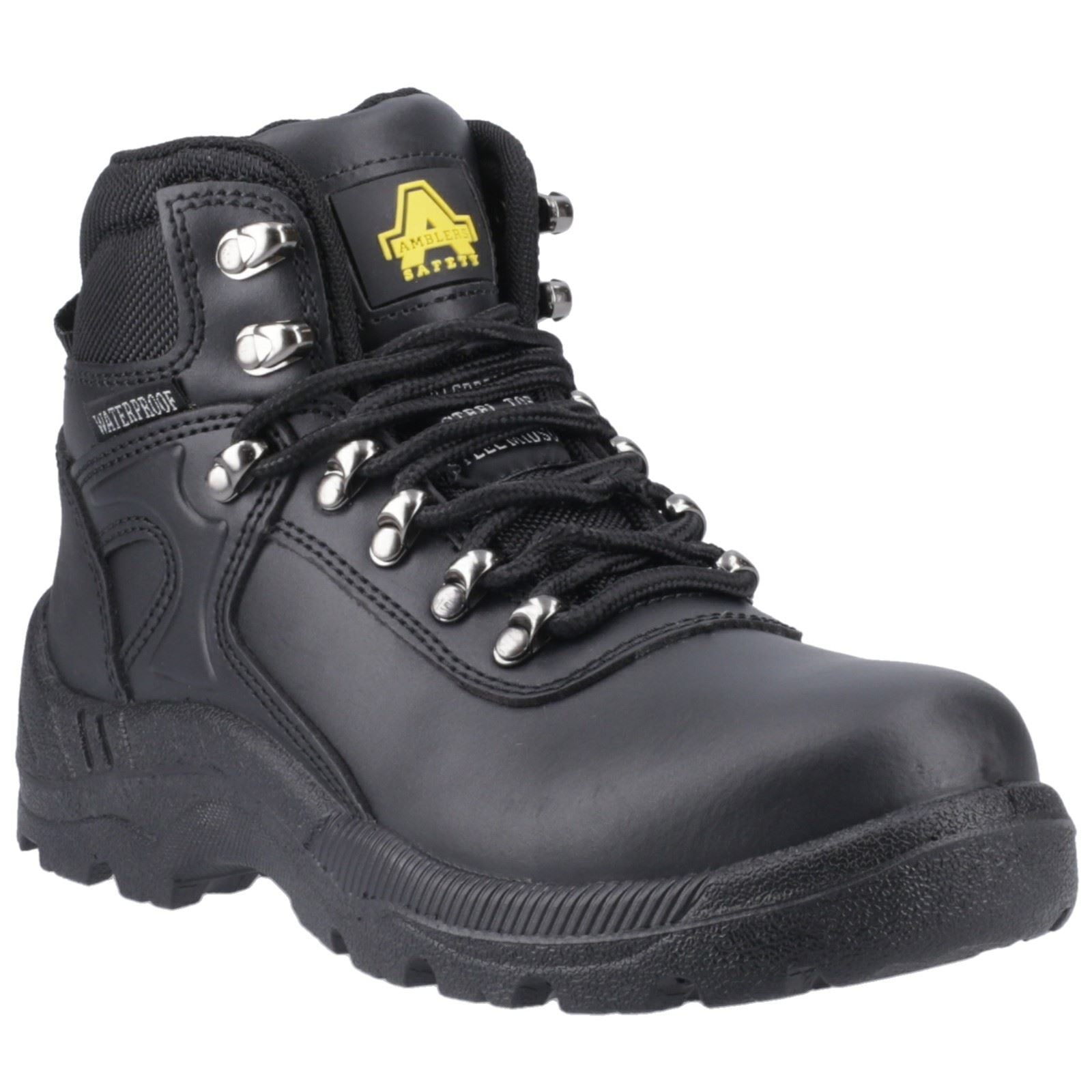 Amblers Safety FS218 Leather Black Safety Boots